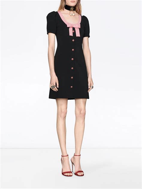 gucci viscose jersey dress